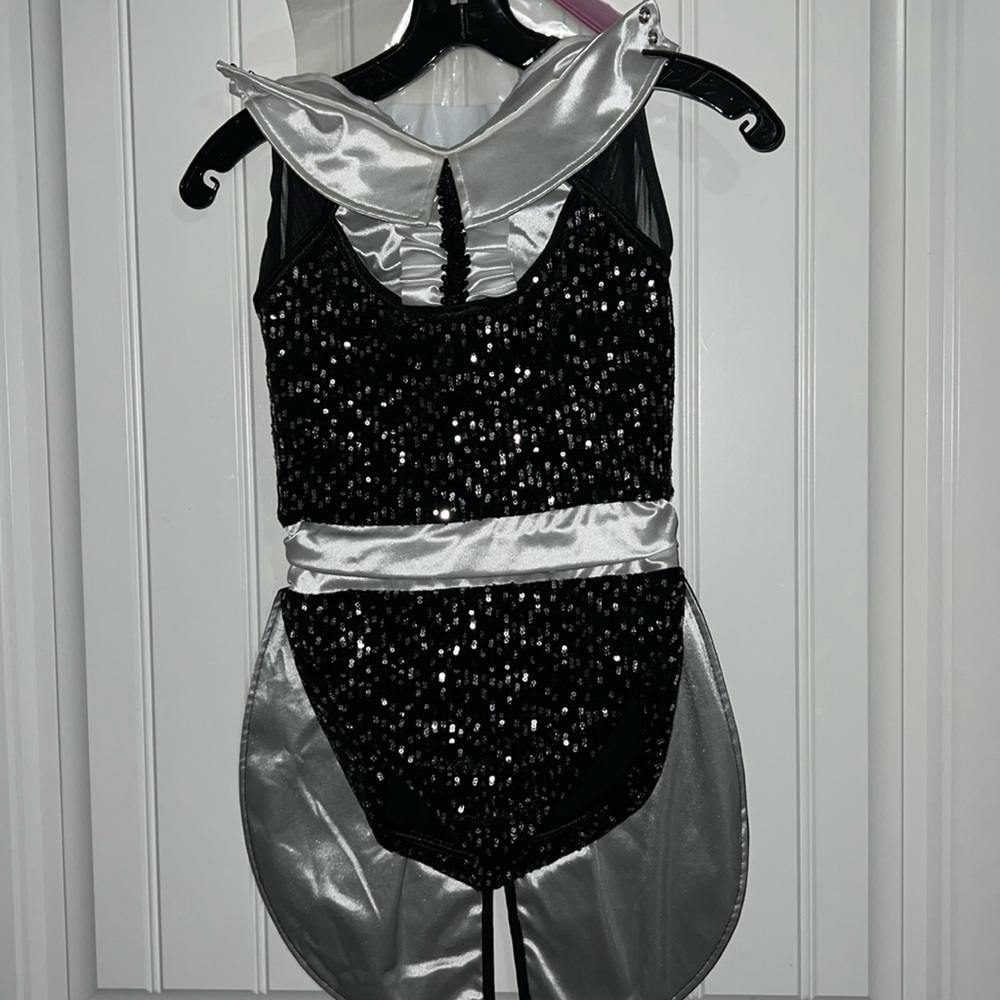 Weisman Child Medium Tuxedo Leotard Costume